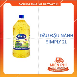 Dầu đậu nành Simply can 2 lít