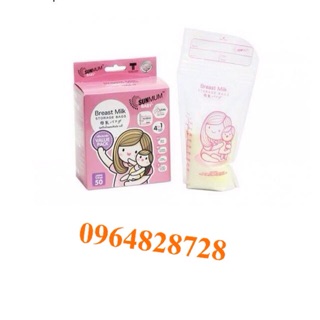 Túi trữ sữa Sunmum loại 50pcs/hộp