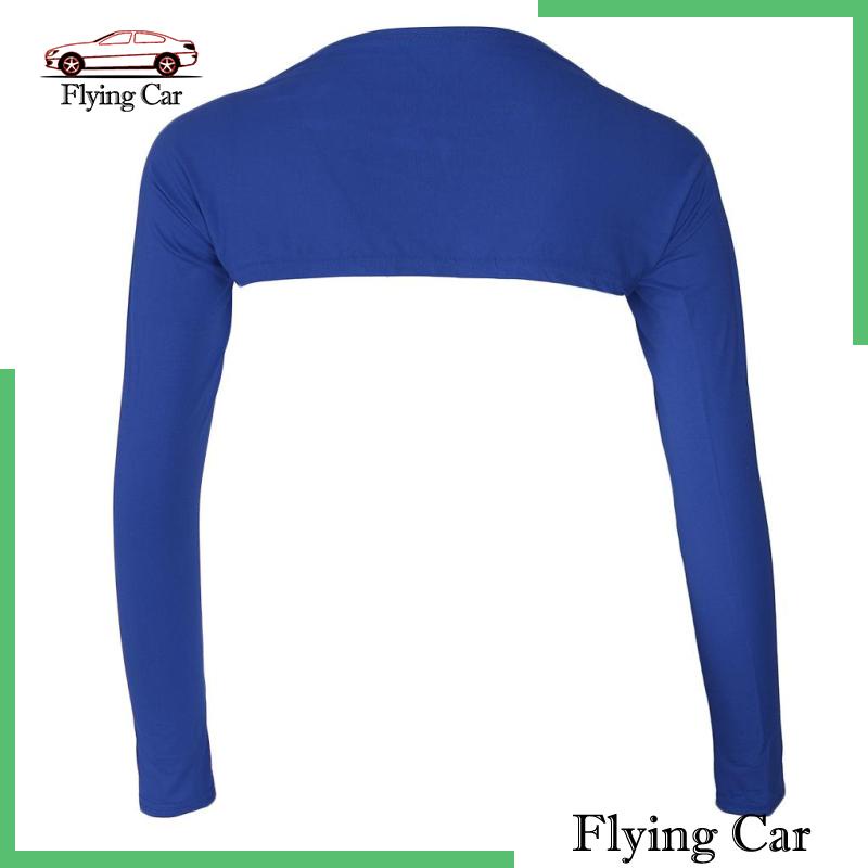 [Lzdjfmy2] Khăn Trùm Đầu Tay Dài Hở Vai Màu Trắng Trơn Co Giãn Phong Cách Ramadan