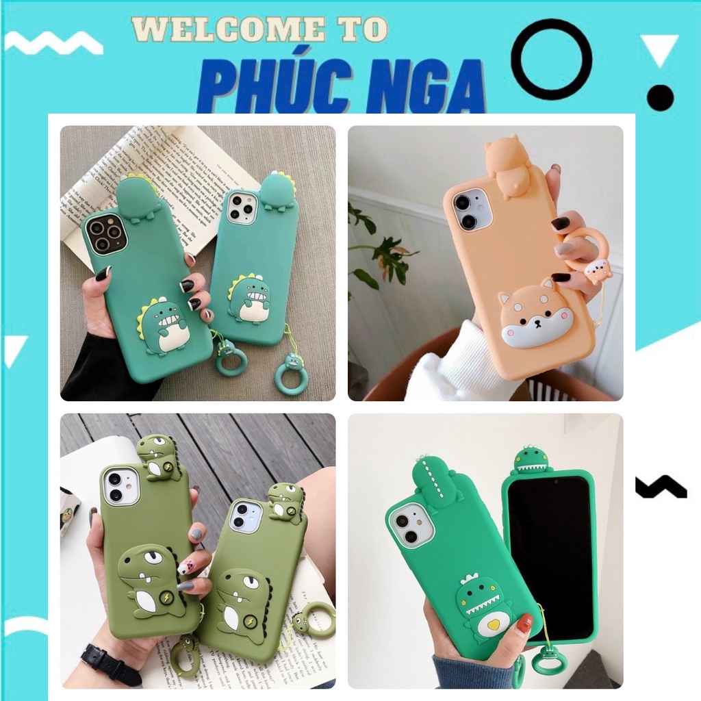 Ốp lưng chống bẩn khủng long iphone 11/11 pro/11 pro max/12 mini/12/12 pro/12 pro max/13/13 pro/13 pro max