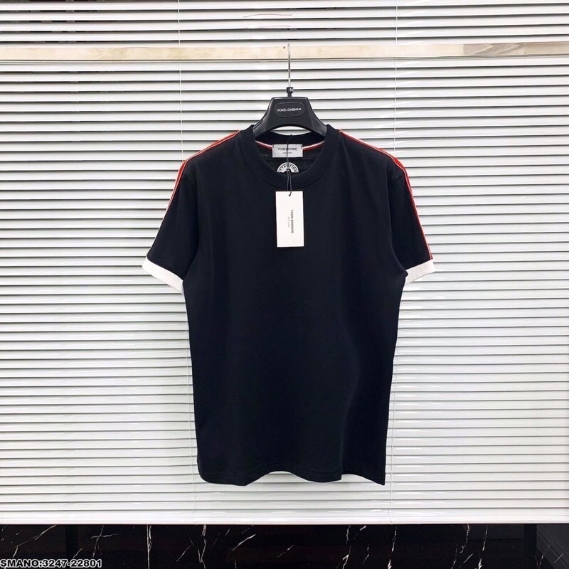 Áo Phông THOM Cao Cấp Kẻ Viền Tay Trẻ Trung