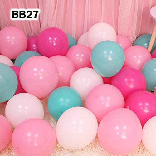 10 bong bóng phối độc đáo lạ mắt màu pastel Balloon party Happy birthday wedding mã 19 đến 36