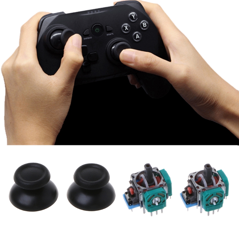 btsg* 2 Pcs Joystick Axis Analog Sensor Module Thumbstick For PS4 Pro Slim Controller