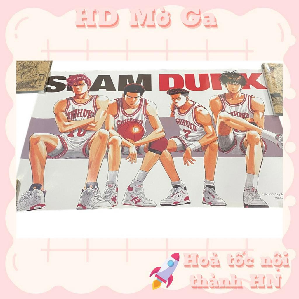 Poster Blue Lock, Slam Dunk, JJK Vol 0  Poster phát hành, treo tường trang trí