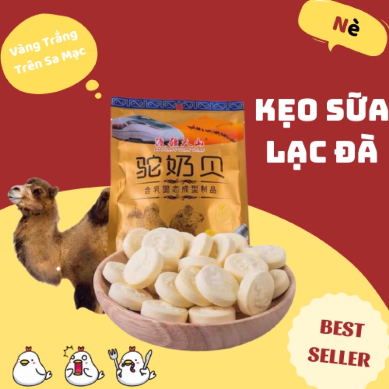 Kẹo Sữa Bò Non Viên Nén Gói 250gr (90-100 viên)