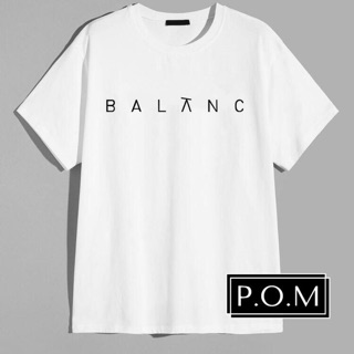 Áo phông unisex balanc 100% cotton