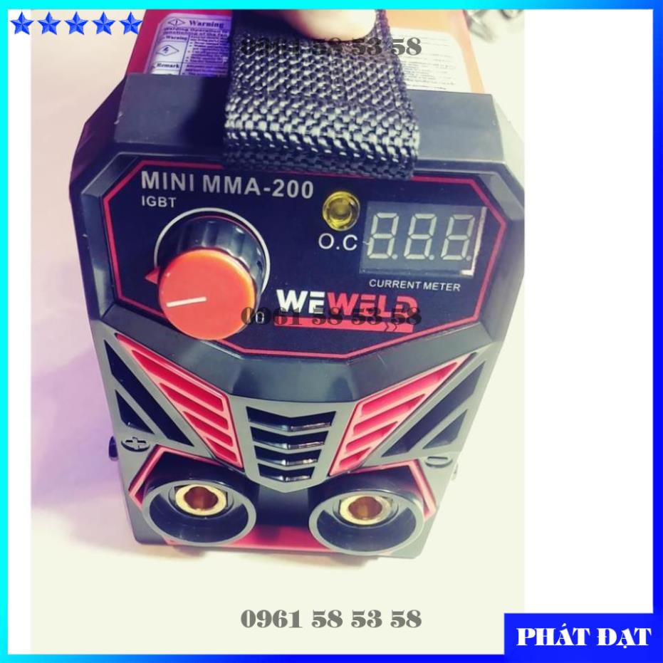 MÁY HÀN WEWELD MINI SIÊU KHOẺ MMA-200A - PHÁT ĐẠT
