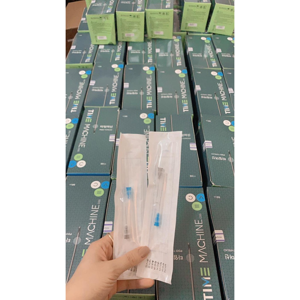 10 Kim Canula 23G 25G 27G Sẵn Kim Mồi