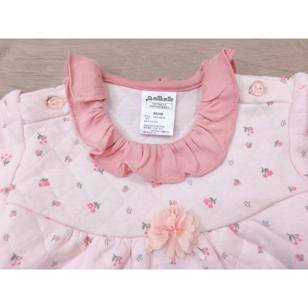 Bộ Moimoln trần bông màu hồng siêu cưng