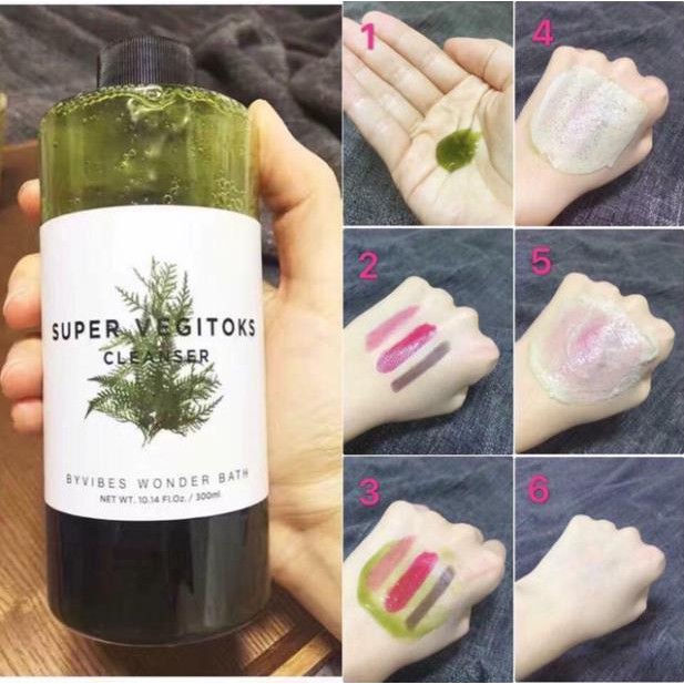 Sữa Rửa Mặt Rau Củ Thải Độc Super Vegitoks Cleanser