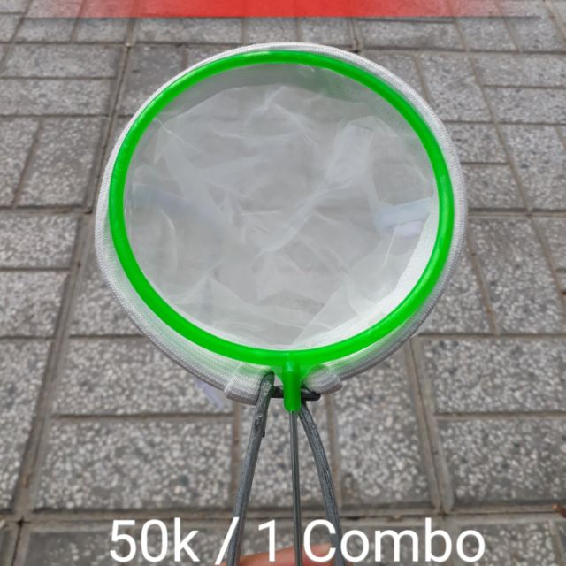 Combo Vợt Lọc Vỏ Trứng Artemia