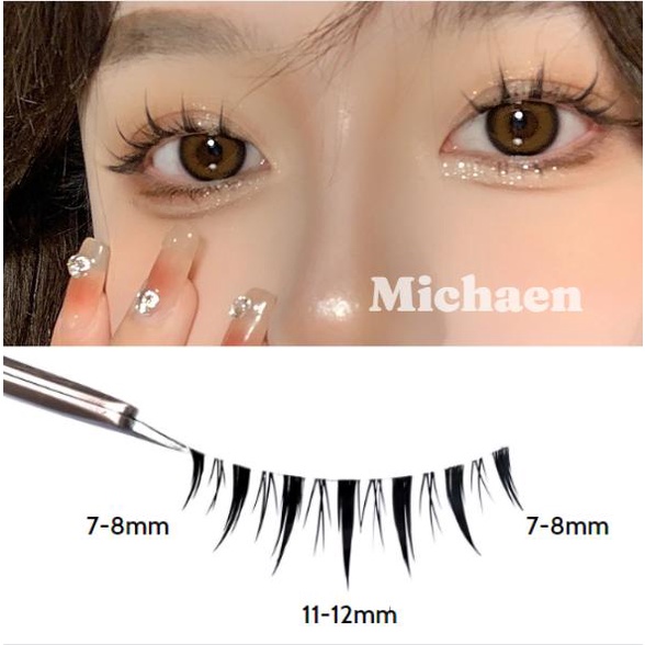 Mi giả gân trong dày siêu tự nhiên có thể tái sử dụng Michaen