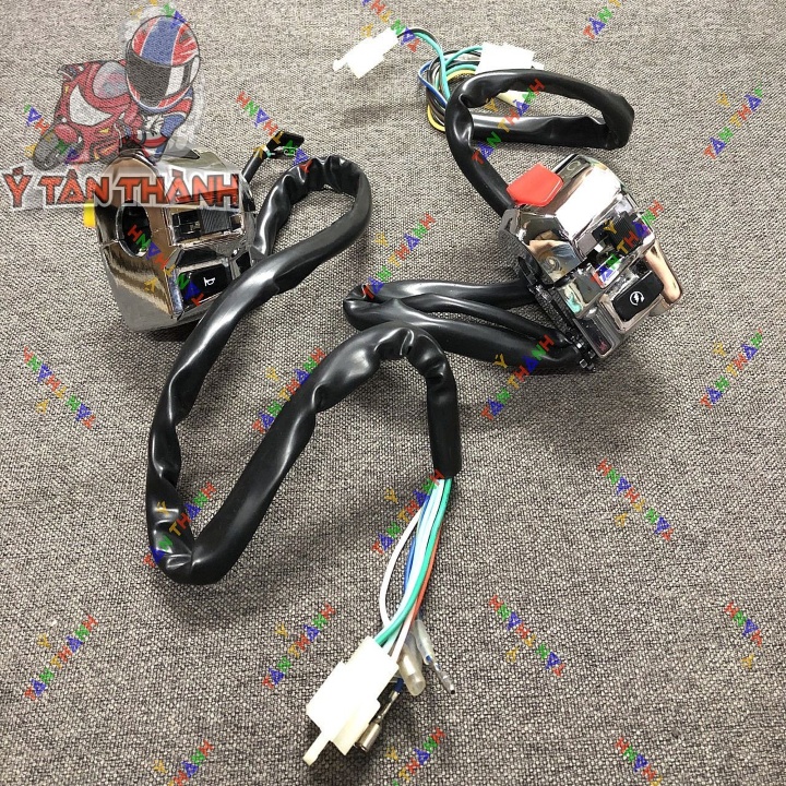 Cùm Công Tắc Moto Rebel Trắng Xi MS2383