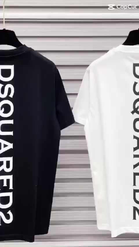 Áo Phông Nam Nữ ICON_DSQUARED2 Phiên Bản Hoạ Tiết Dọc Sau Lưng Áo. Áo Thun DSQ2 Unisex Form Rộng Hàng Siêu Cấp New 2023 | BigBuy360 - bigbuy360.vn