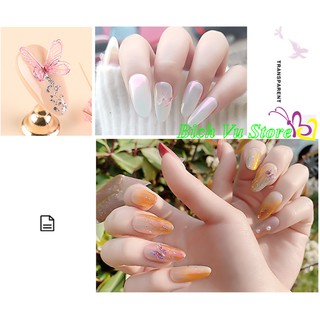 Bướm trang trí móng 3D