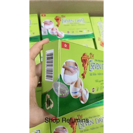 Viên Uống Giảm Cân Seven Days  Chính Hãng Hộp 36 Viên