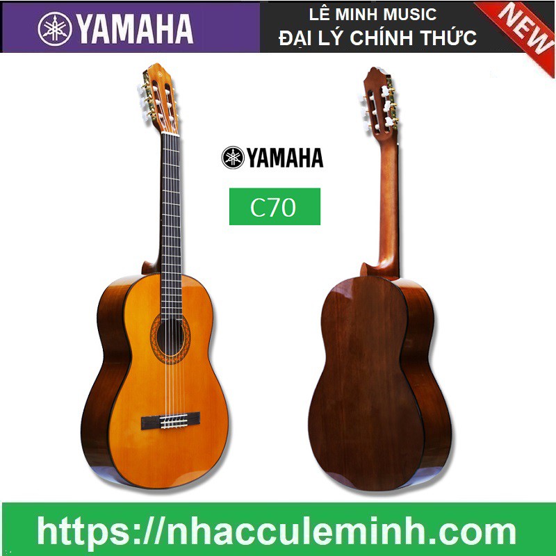 Đàn Guitar Classic Yamaha C70 chính hãng BH toàn quốc