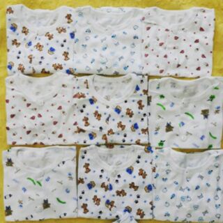 Áo sơ sinh carter khuy cài giữa