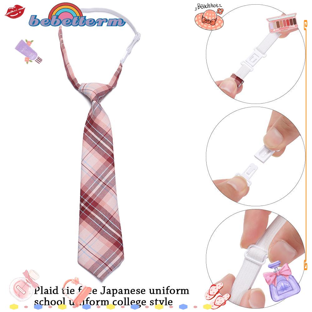Bebetterm 1Pc Cute JK Style Tie Cloth Fashion Unique Student Ties Japanese Accessories