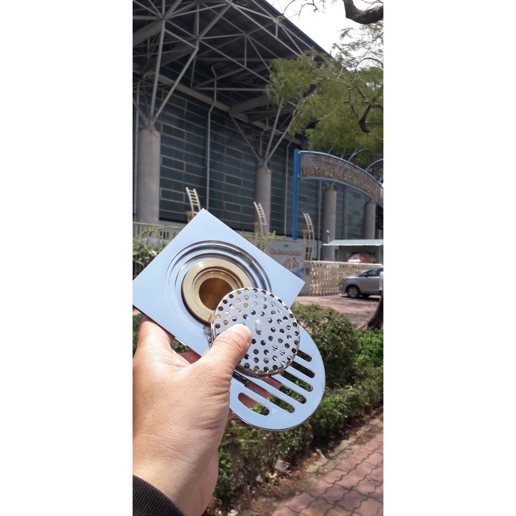 Hố ga chống côn trùng, chống hôi Inox 304 cao cấp, phễu thoát sàn chống côn trùng