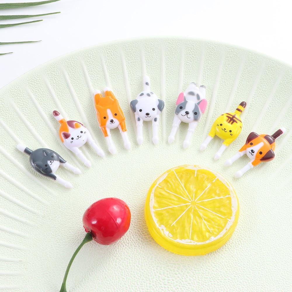 Nĩa Ăn Trái Cây Hình Động Vật Hoạt Hình