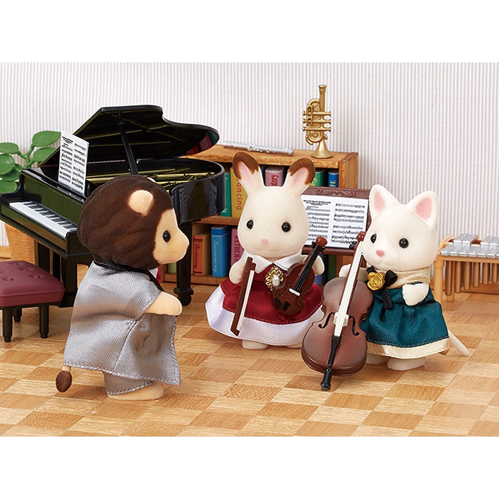 Đồ Chơi Sylvanian Families Town Bộ Sưu Tập Buổi Hòa Nhạc Concert Set Nhiều Mẫu