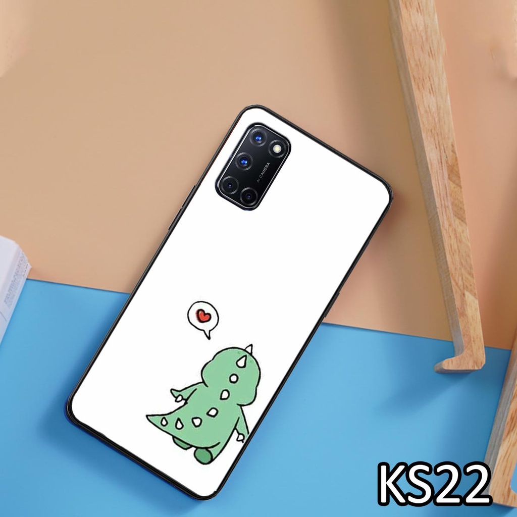 [SIÊU ƯU ĐÃI] Ốp lưng Oppo A52/A53/A92 in hình chú khủng long siêu đẹp, độc, lạ_KINGSTORE.HN_Ốp lưng điện thoại