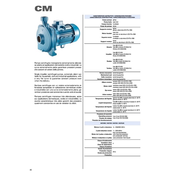 Máy Bơm Pentax CM 100
