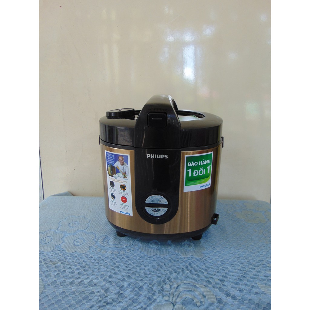 Nồi cơm điện Philips 2 lít HD3132/68 Vàng