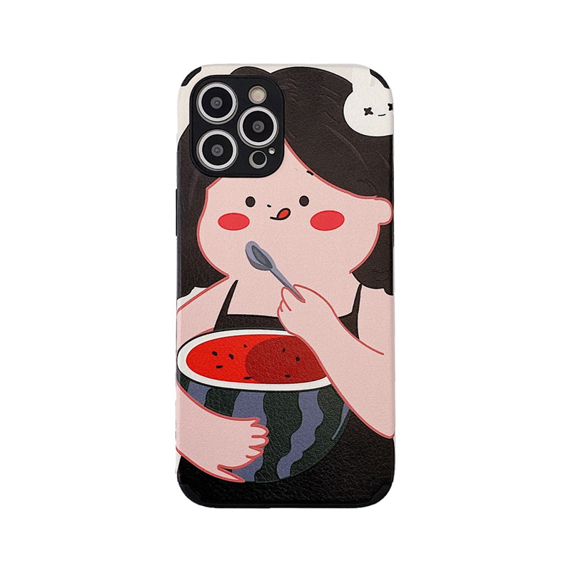 Ốp Điện Thoại TPU Mềm Chống Sốc Chống Bụi Hình Que Kem Dưa Hấu Dễ Thương Cho iPhone 11 12 Pro Max XR XS Max 11Pro | BigBuy360 - bigbuy360.vn