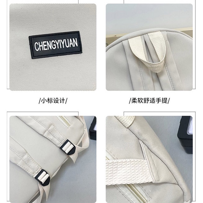 Balo unisex đi học đi làm có ngăn chống trộm phía sau BAG U GN235