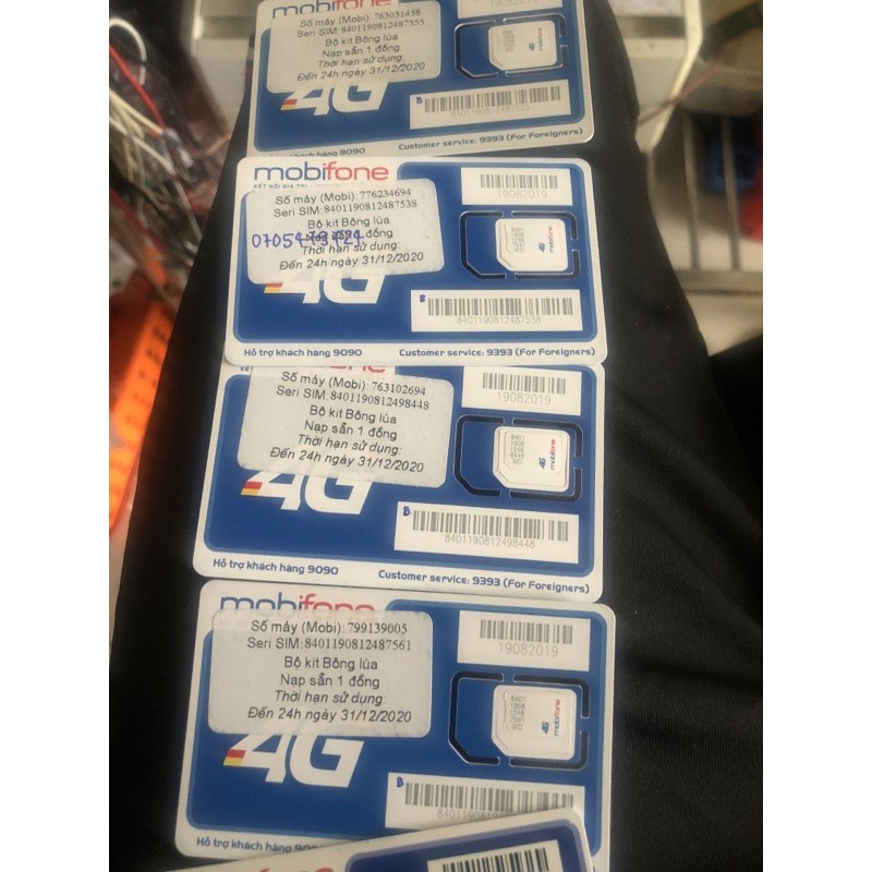 Sim 3g/4g mobifone không giới hạn băng thông 1tỷ G 1 tháng phí duy trì hàng tháng 50k sim có thẻ nghe gọi được