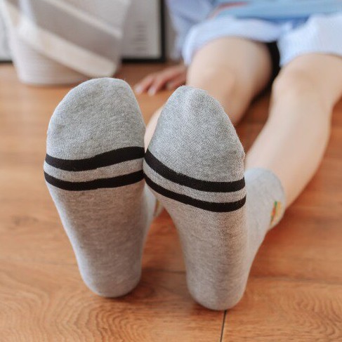 Vớ lửng/ tất lửng cổ sọc họa tiết thức ăn Mua Tất (muatatshop)