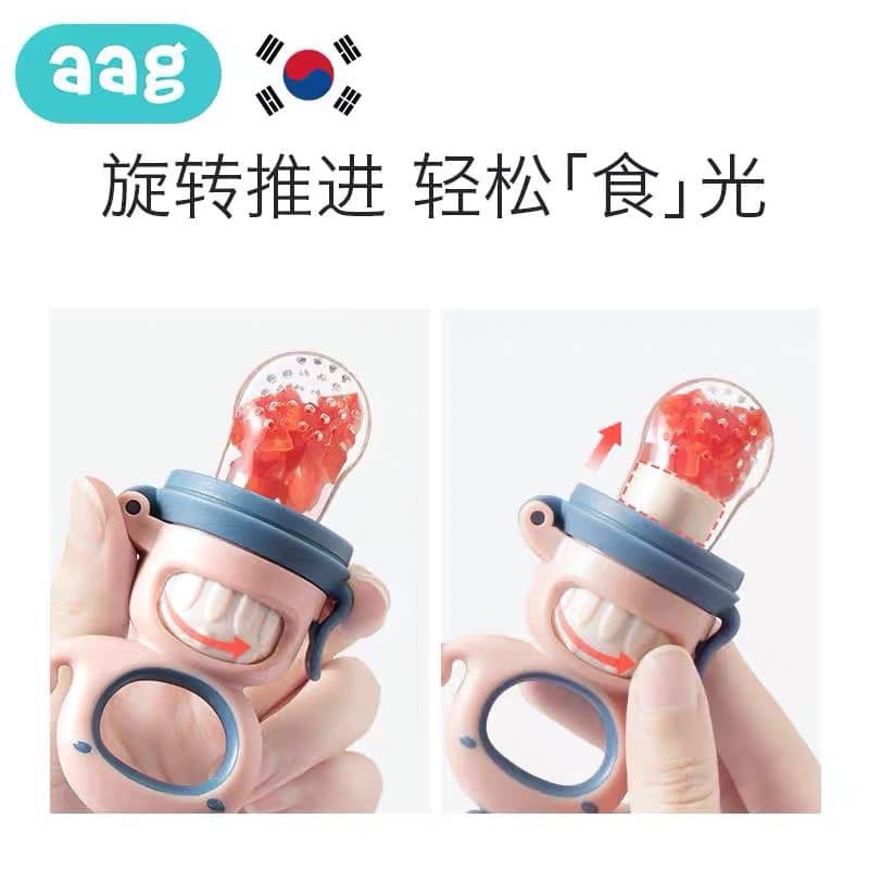 Túi nhai 3 núm cá heo AGG Hàn Quốc