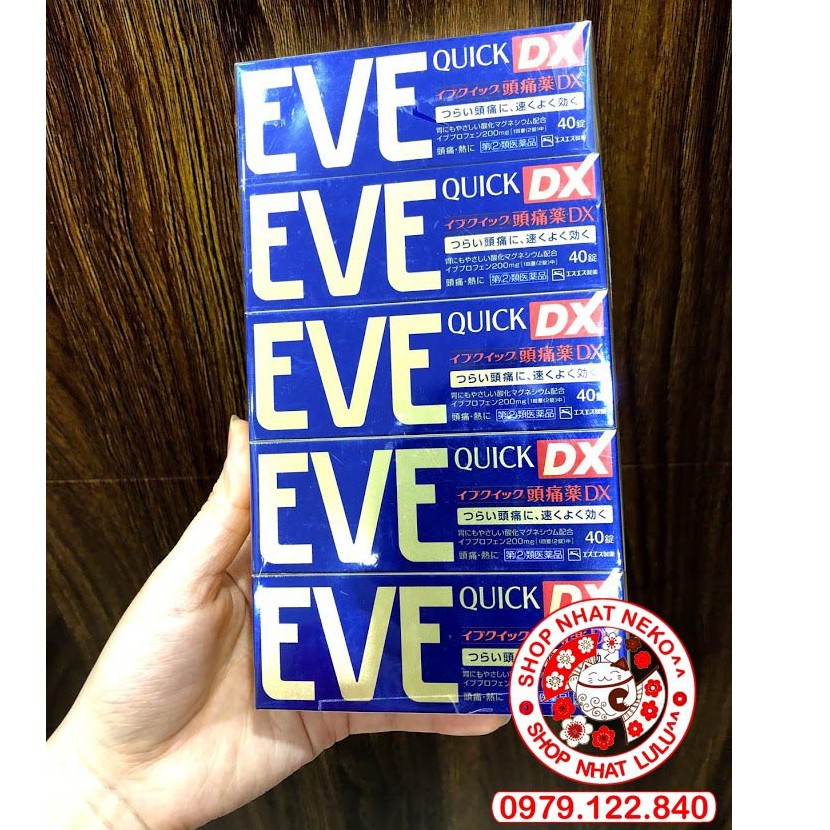 Hộp EVE 40 viên DX Nhật