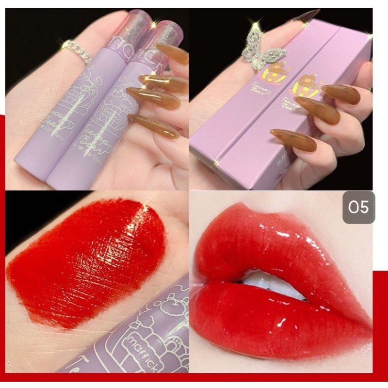 Son tint kem Maffick Gấu Tím Teacup Bears mềm mịn | BigBuy360 - bigbuy360.vn