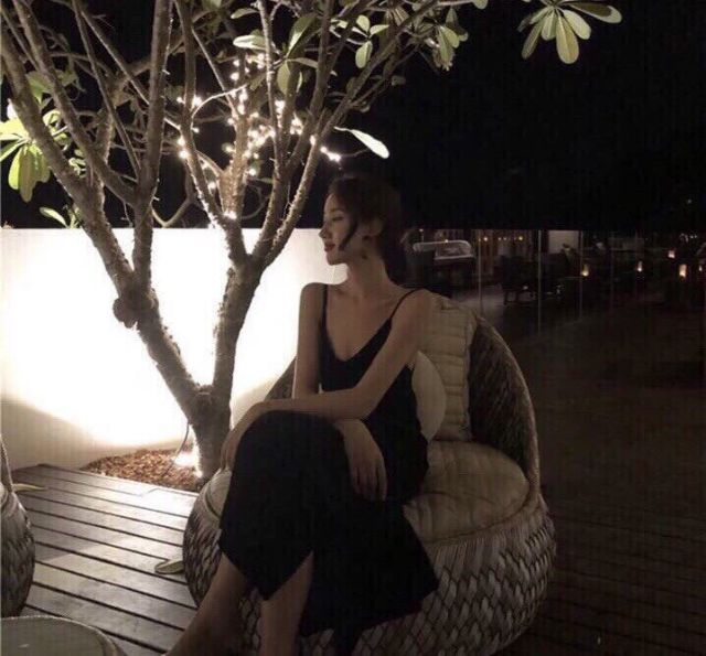 Đầm maxi hở lưng cổ V (có ảnh thật) | BigBuy360 - bigbuy360.vn