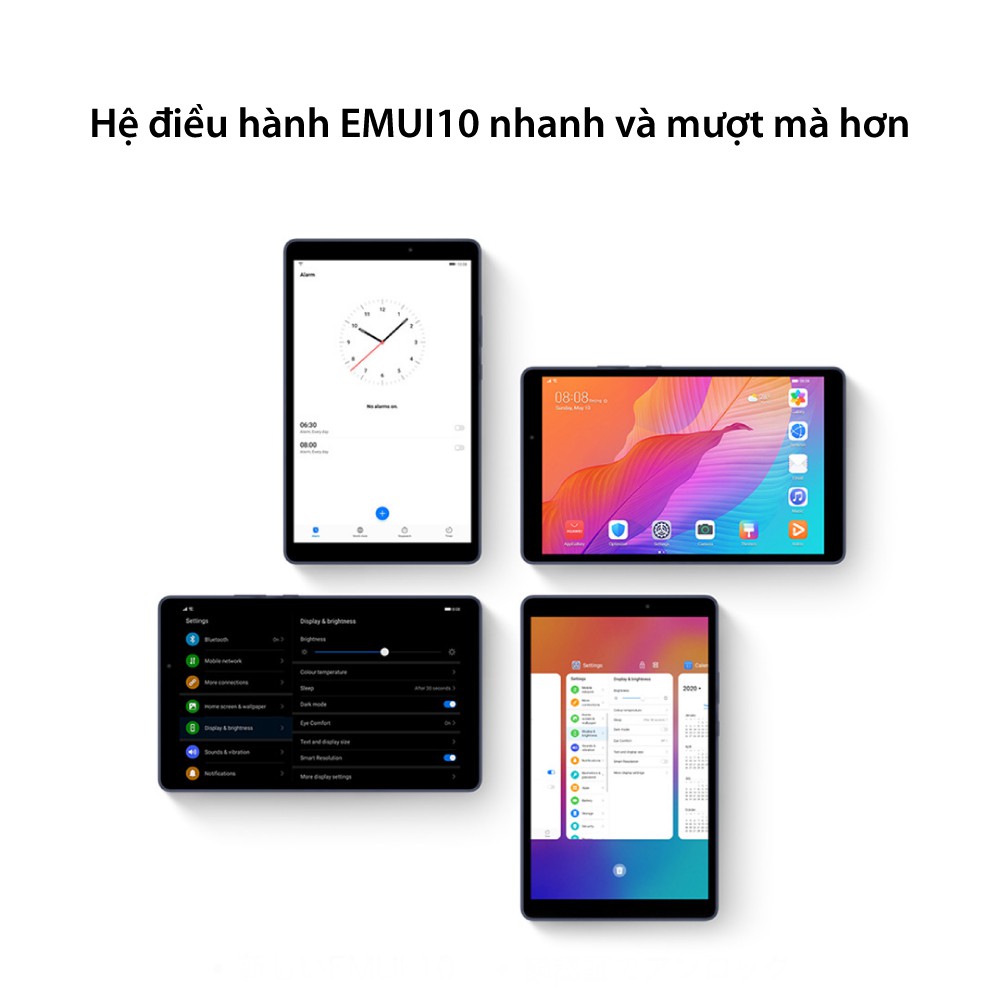 Máy tính bảng Huawei MatePad T8 (2GB/32GB) | Hỗ trợ thẻ nhớ ngoài 512GB | Vi xử lý MediaTek MT8768 8 nhân | BigBuy360 - bigbuy360.vn