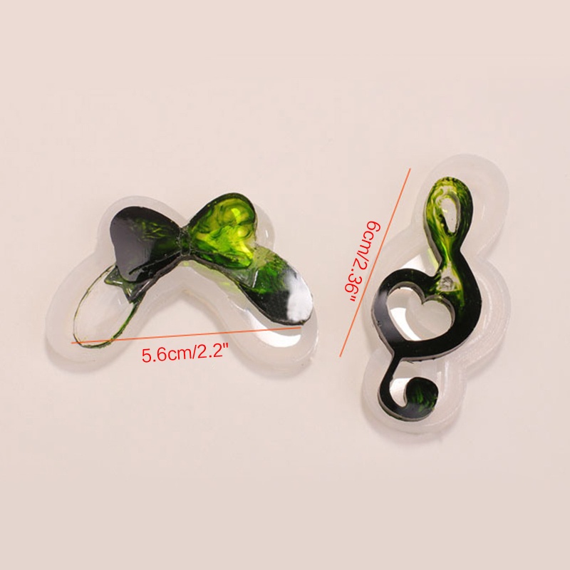 Khuôn Silicone Làm Bánh Hình Nốt Nhạc Xinh Xắn