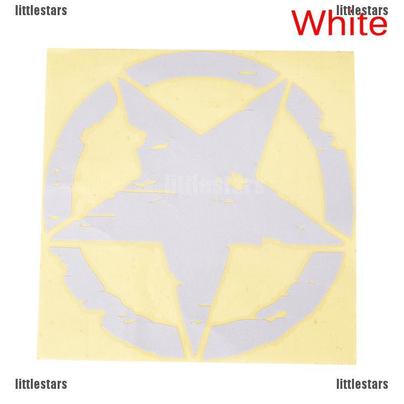 Decal Dán Trang Trí Xe Mô Tô Hình Ngôi Sao Xinh Xắn