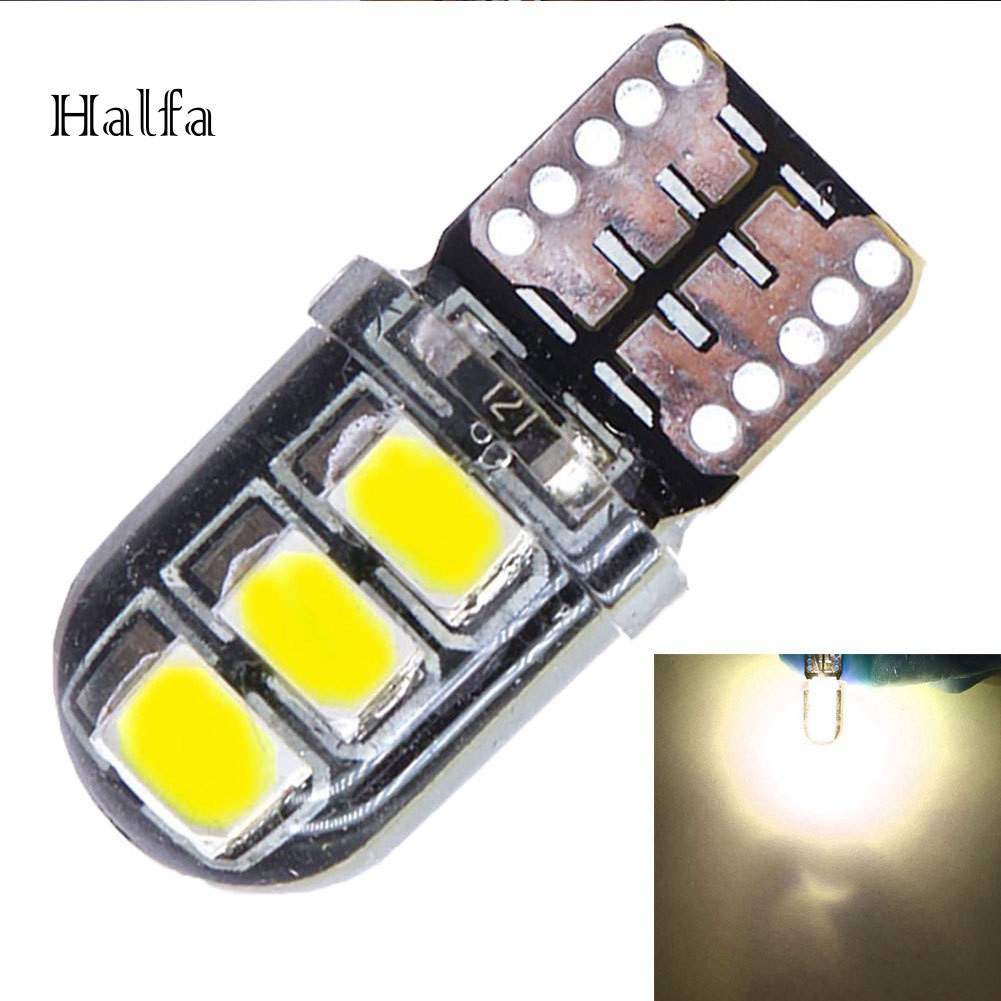 Bóng Đèn Led T10 W5w Smd2835 6-led Chống Thấm Nước Cho Xe Hơi