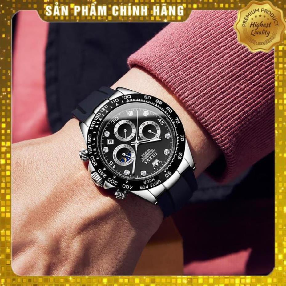 [CAO CẤP] Đồng hồ nam chính hãng Olevs 2875  phát sáng chống nước Rolex