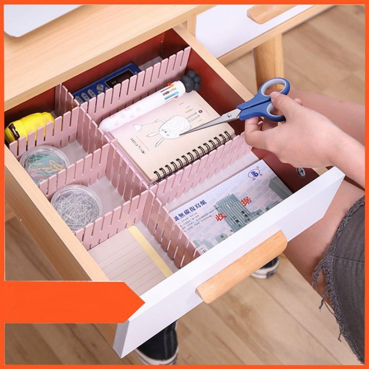 [Rẻ Nhất Shopee] Bộ 4 vách chia ngăn kéo tủ thông minh bằng nhựa