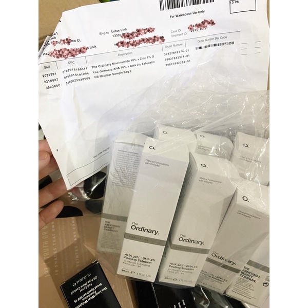 Các sản phẩm Serum dưỡng da The Ordinary