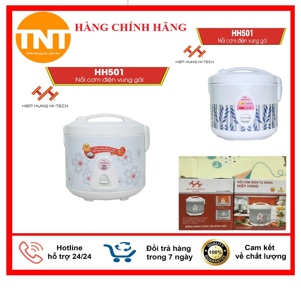 Nồi cơm 1.2L Hiệp Hưng [Hàng Chính Hãng] Tiện lợi cho khoảng 3 Người ăn