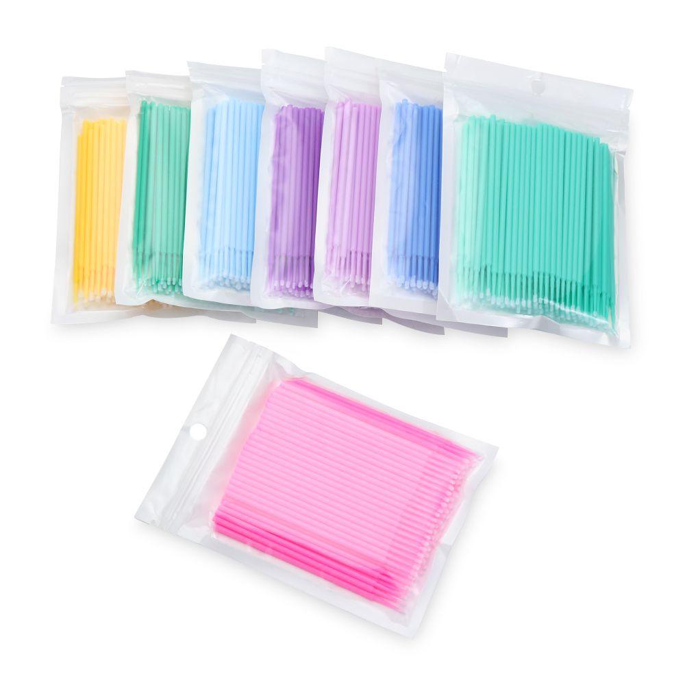 Bộ 100 Tăm Bông Làm Sạch Mascara Trang Điểm Lông Mi