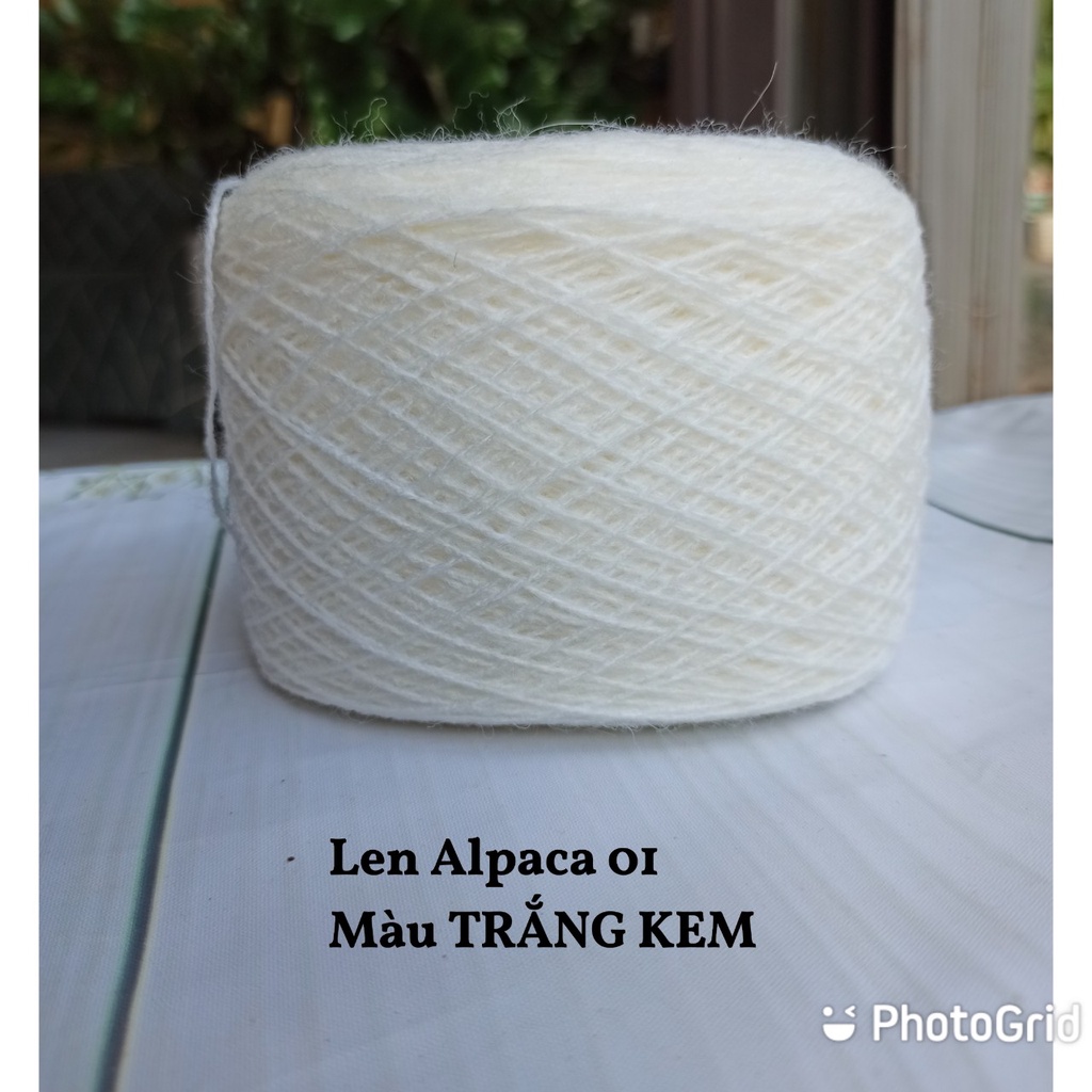 LEN ALPACA 100g siêu ấm siêu mềm
