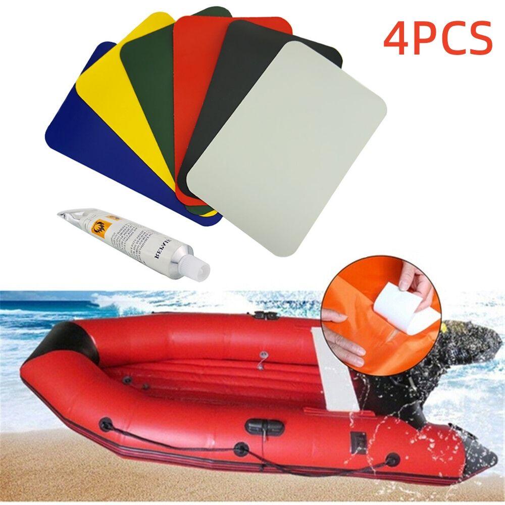 Bộ 4 Miếng Vá Thuyền Kayak Chống Thấm Nước Bằng PVC Chất Lượng Cao