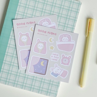 [immoo] Sticker / Hình dán GOOD NIGHT