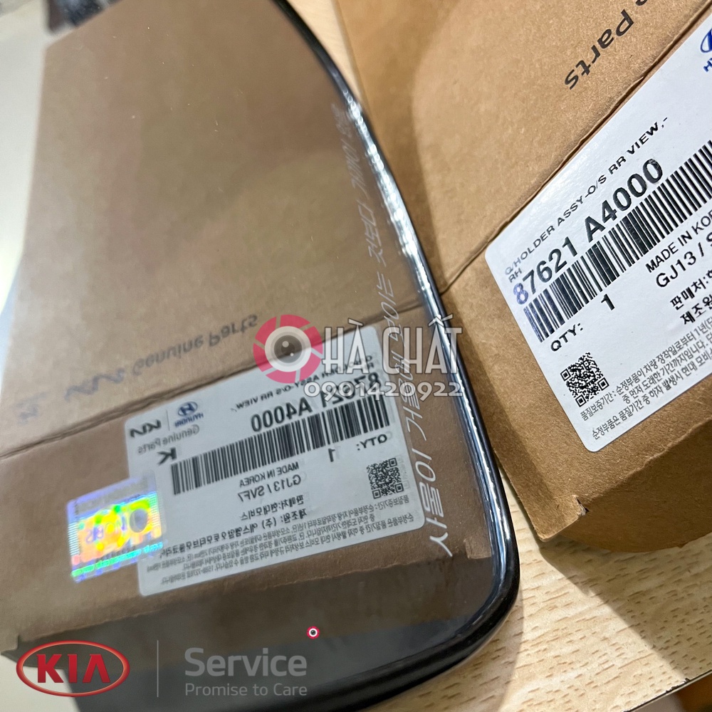 Mặt gương chiếu hậu Kia Rondo 🚘 chính hãng KIA MOTORS - HYUNDAI MOBIS nhập khẩu Hàn Quốc